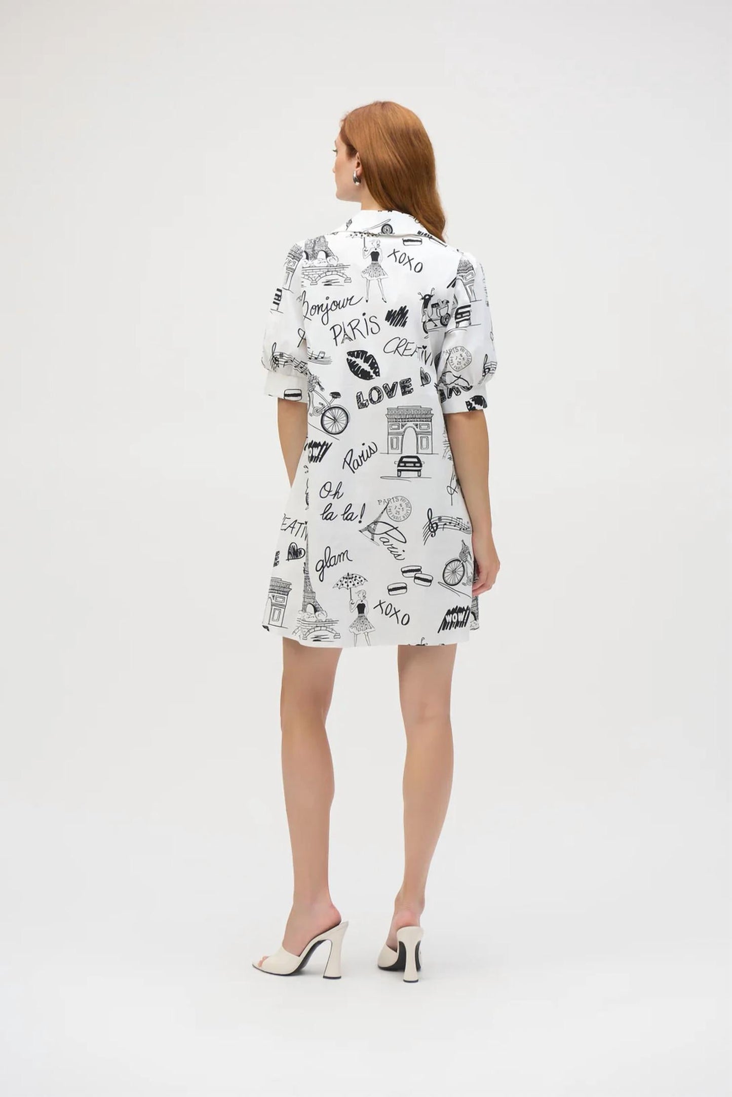 Joseph Ribkoff - Poplin A-line Dress