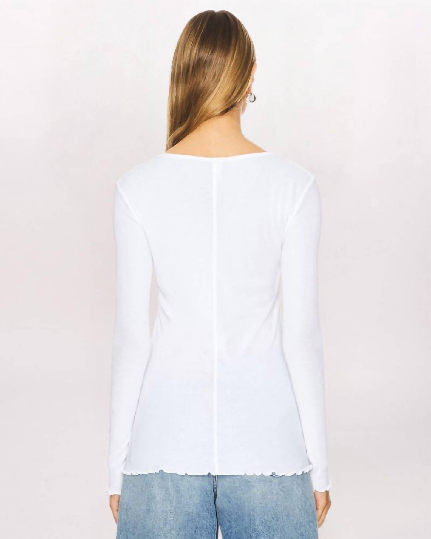 Free People - Long Sleeve Long Nights Layering Top