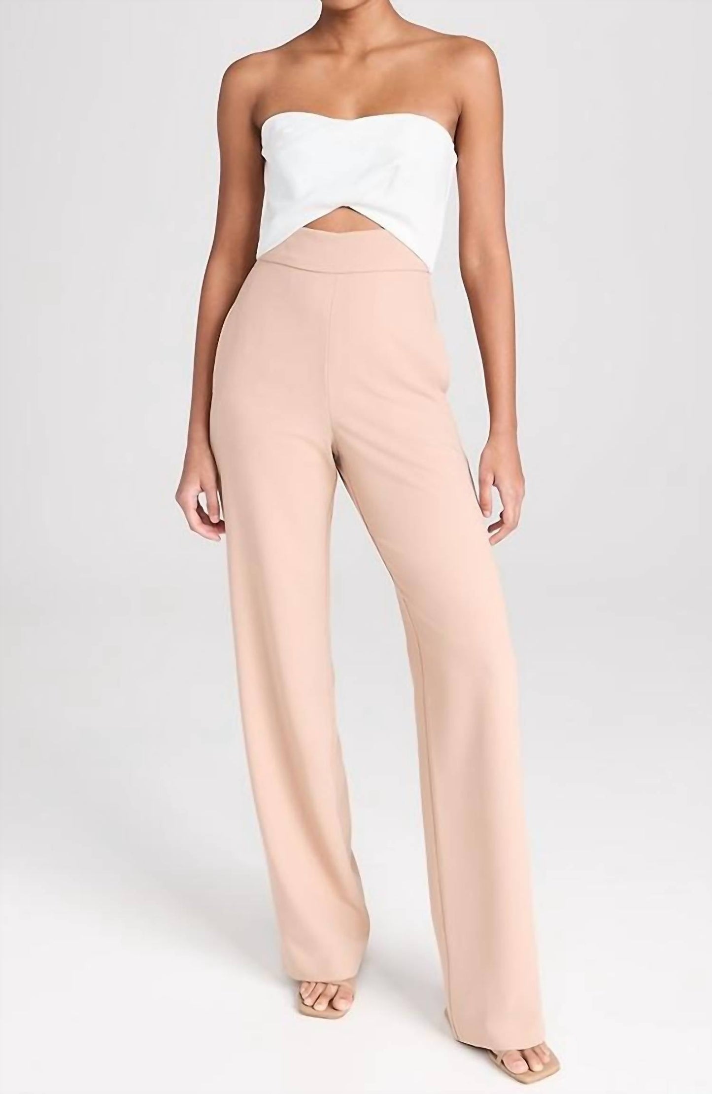 Black Halo - Jada Color Block Jumpsuit