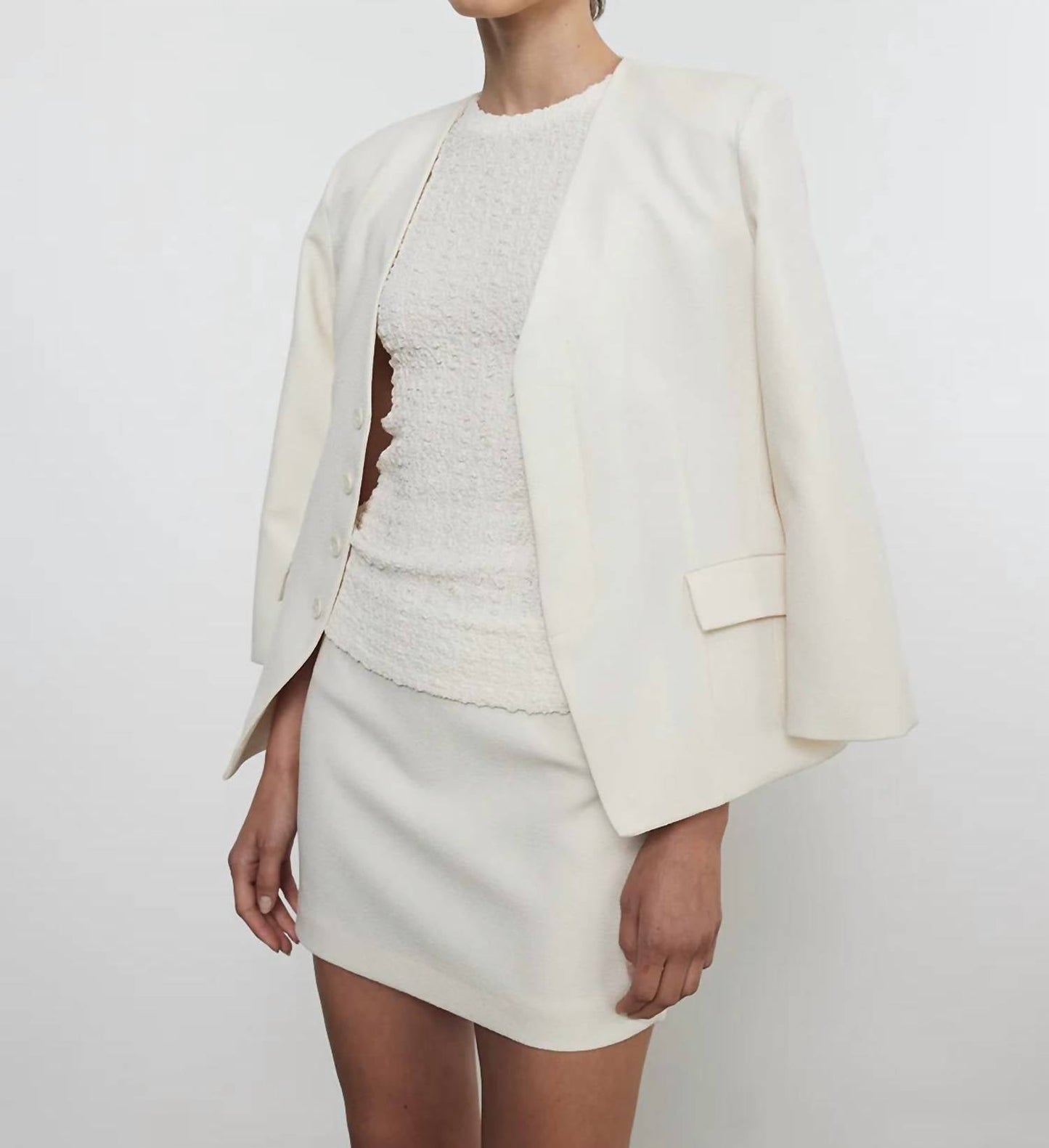 Enza Costa - Crepe City Mini Skirt