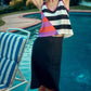 Replica Los Angeles - Slice Stripe Cropped Tank Top