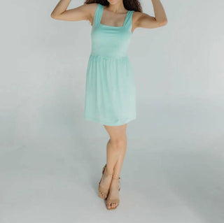 Savraé - Vestido curto Savannah com decote quadrado