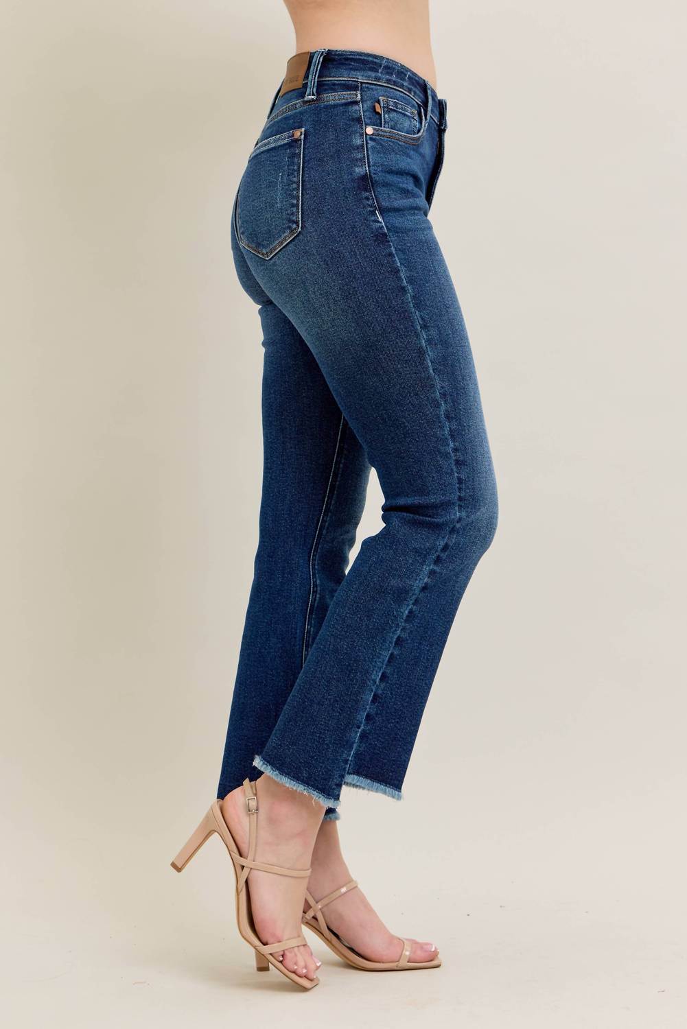 Judy Blue - Iris High Waisted Dark Wash Kick Flare Jeans
