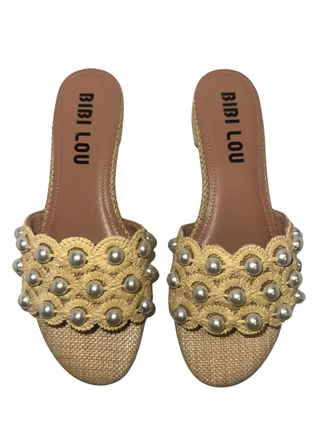 Bibi Lou - Women's Katie Flat Raffia Sandal