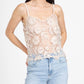 Eva Franco - Floral Applique Camisole