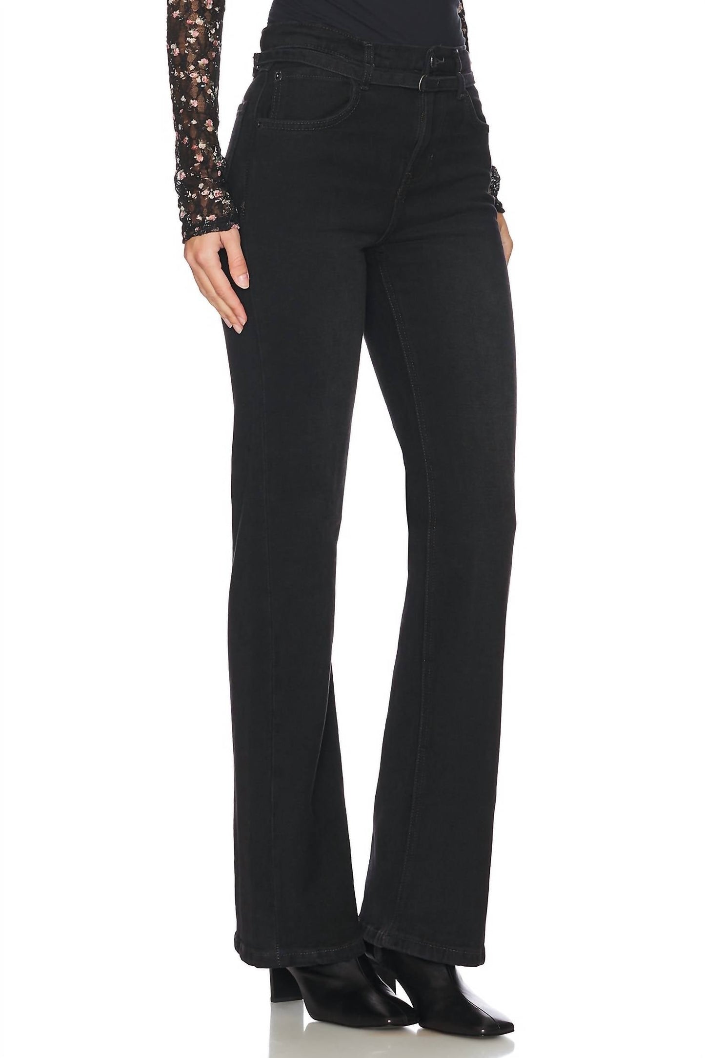 Free People - We The Free Sabine Slim A-Line Jeans