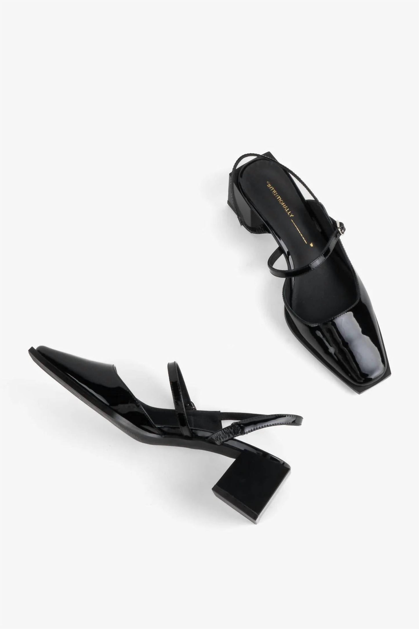 Intentionally Blank - Women's Marche Slingback Vegan Mary Jane Sandals