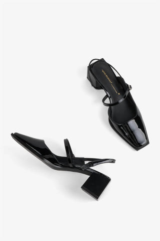 Intentionally Blank - Sandálias Mary Jane Veganas Marche Slingback Femininas