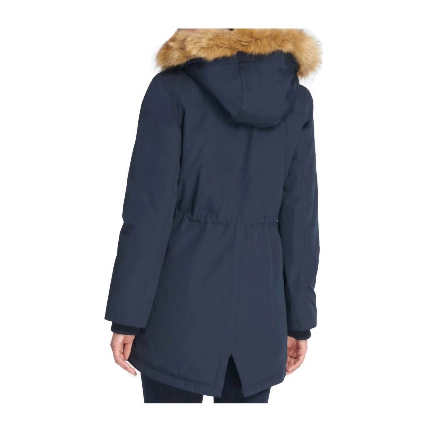 Levi'S - Faux Fur Trimmed Hooded Fishtail Parka Jacket