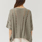Grade & Gather - Draped Crochet Summer Sweater