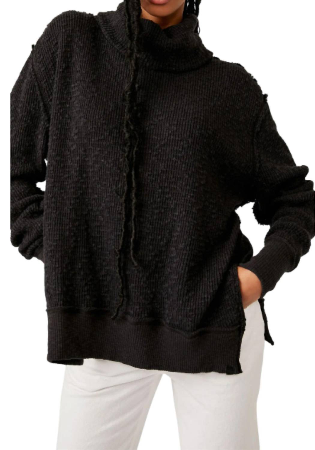 Free People - Tommy Oversize Turtleneck Sweater