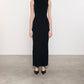 Enza Costa - SILK SWEATER RIB MOCKNECK DRESS