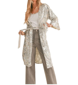 Sage The Label - Kimono de lantejoulas Aura