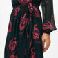 Brooks Brothers - Rose Wrap Chiffon Dress