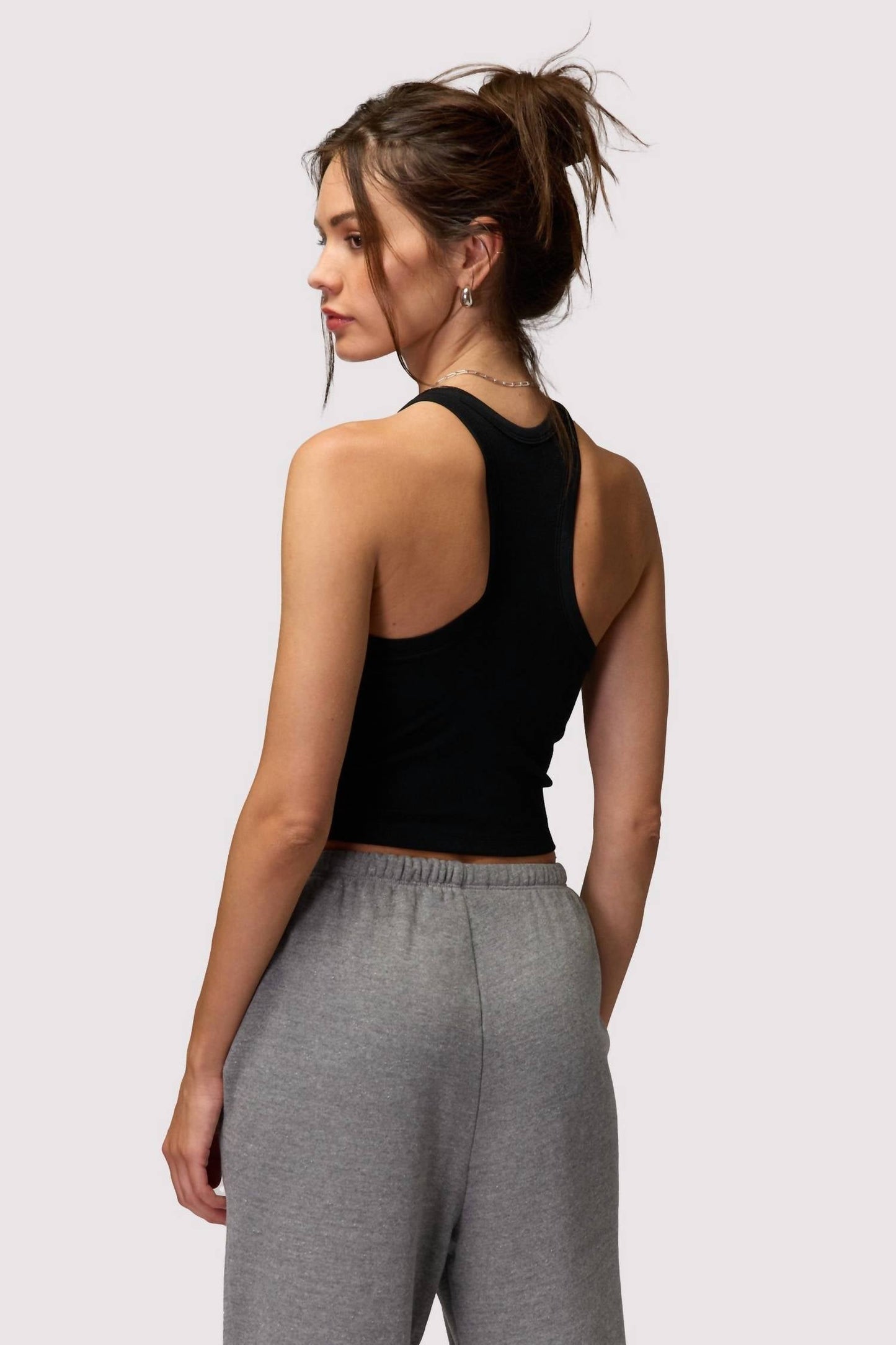 Spiritual Gangster - Tori Crop Ribbed Tank Top