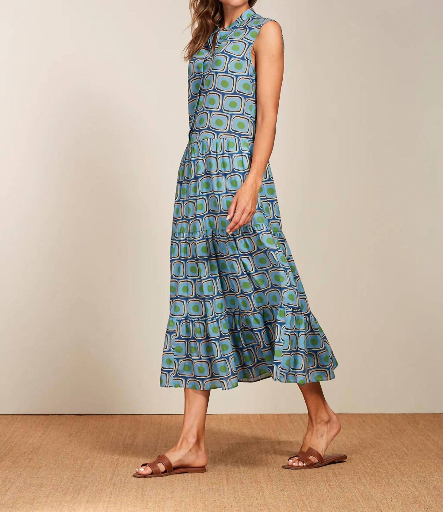 0039 Italy - Mila Sleeveless Maxi Dress