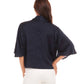 Karen Kane - Flare Sleeve Tie Front Top