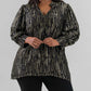 Emily Lovelock - Hailey Lurex Blouse - Plus