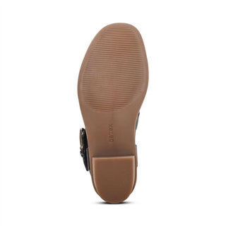 Aetrex - Women's Kristin Adjustable Cross Strap Low Heel Sandals