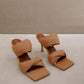 Alohas - Twist Strap Leather Mules