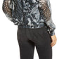 Allsaints - Feather Long Sleeve Fara Stretto V-Neck Wrap Blouse