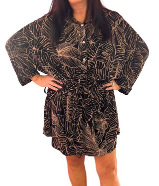 Elan - Vestido Túnica Cintado