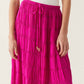 Aje. - Rosewood Ruched Maxi Skirt