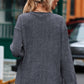 Lovesoft - Custom Solid Ribbed Knit Round Neck Pullover Sweatshirt