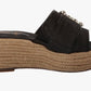 Sam Edelman - Women's Celia Raffia Platform Sandals