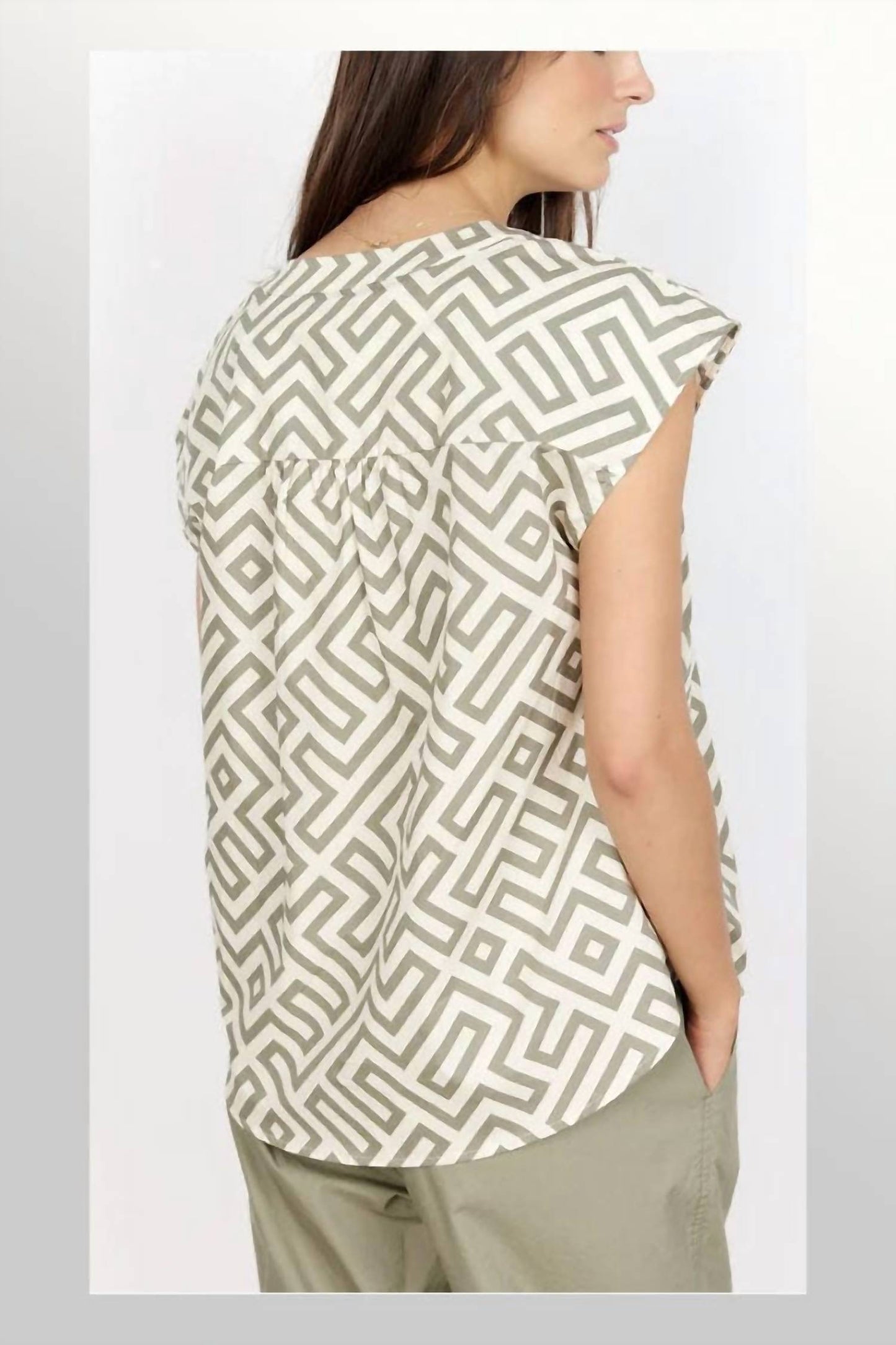 Soya Concept - Split Neck Blouse