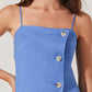 Astr - Azria Button-front Wrap Dress