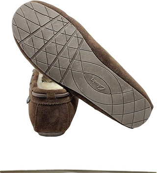 Clarks - Chinelo Mocassim de Camurça Feminino