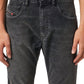 Diesel - Calça jeans masculina D-strukt Slim Fit Corduroy Denim/jeans