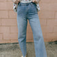 Miou Muse - Straight Wide Leg Pants