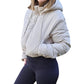 Mono B - Cropped Puffer Jacket