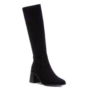 Xti - Botas sociais femininas de camurça