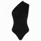 Gauge 81 - Tera One Shoulder Draped Jersey Bodysuit