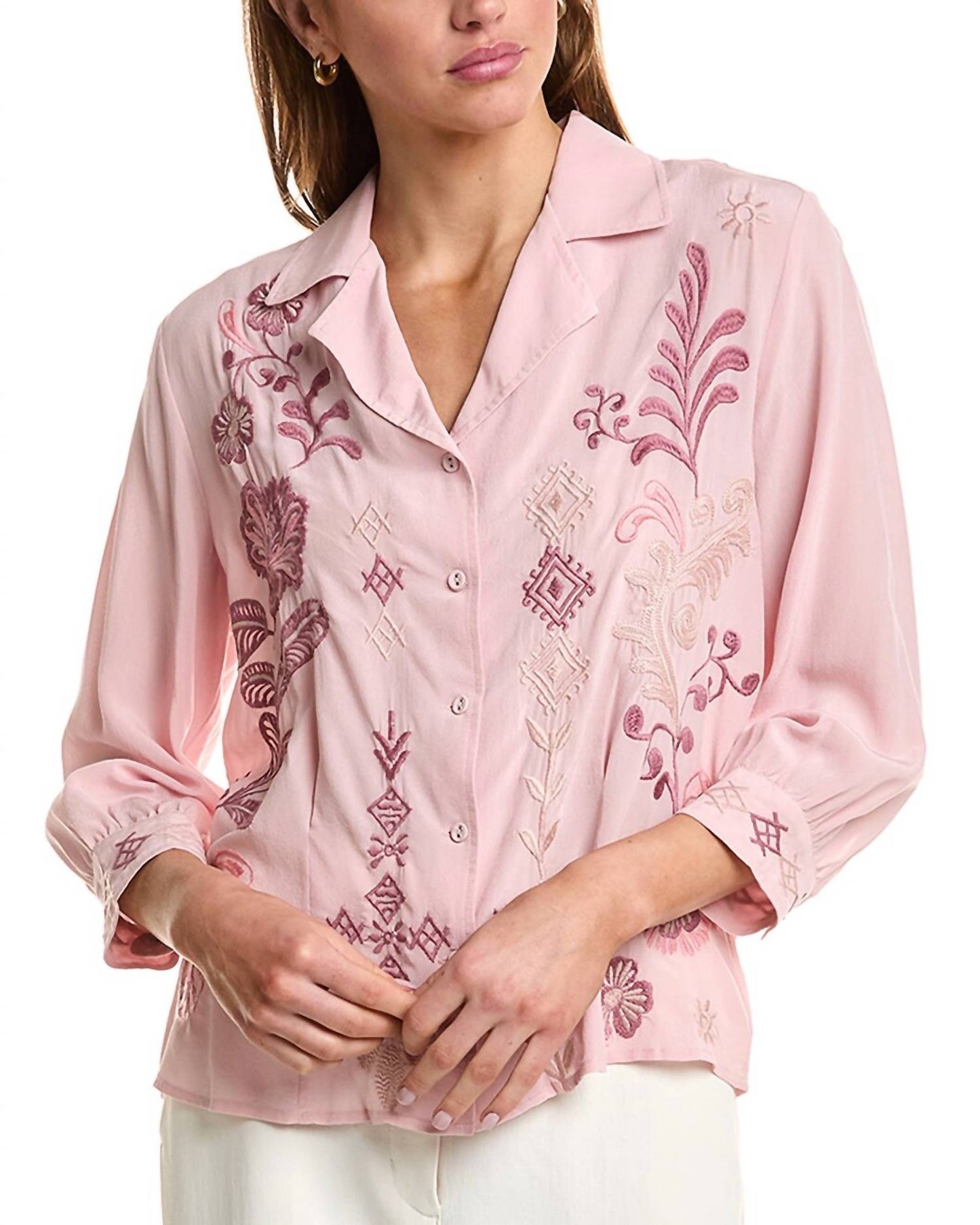 Johnny Was - Vintage Cropped Blouse