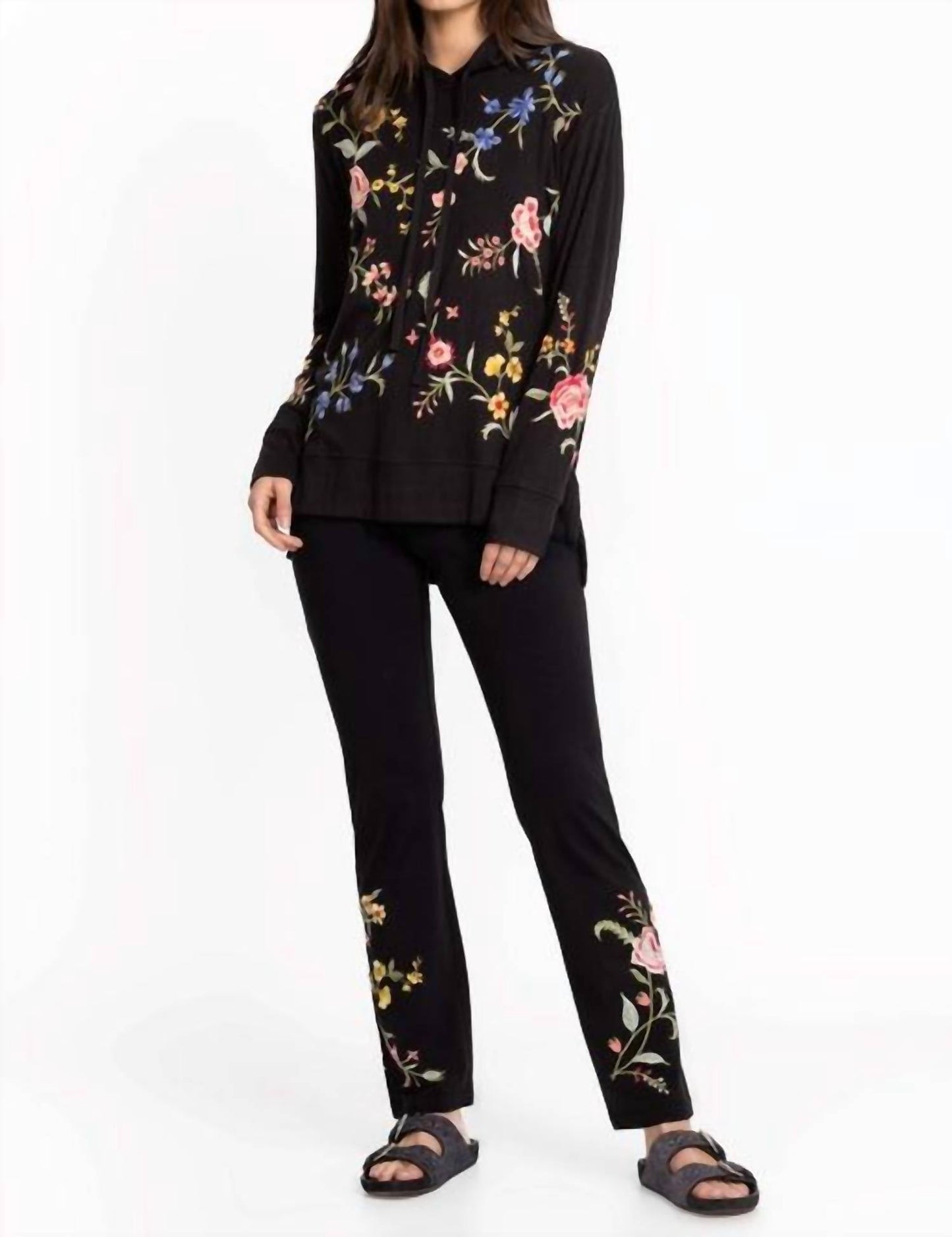 Johnny Was - COZY HOODED SWEATSHIRT TUNIC SOPHIE