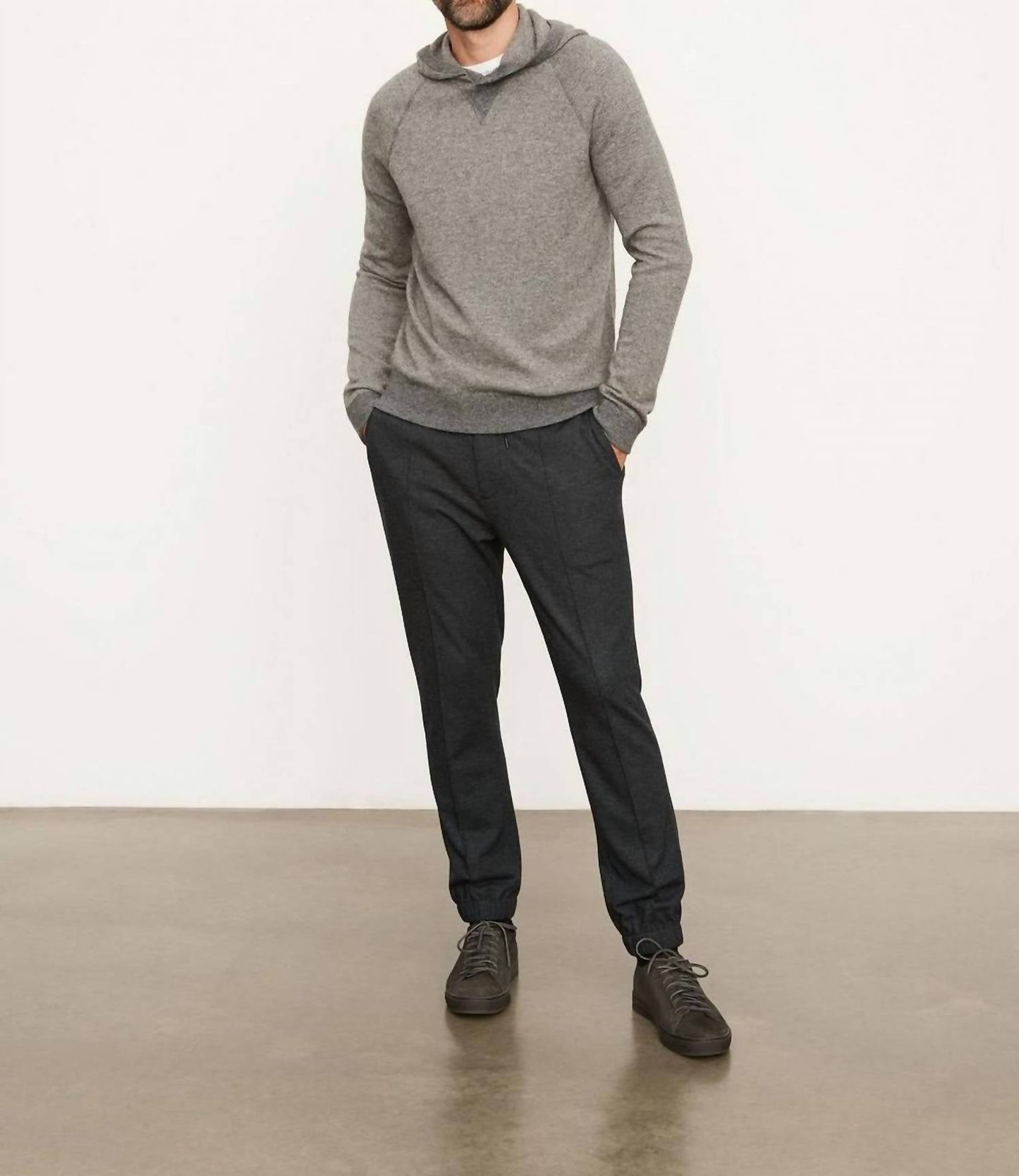 Vince - Birdseye Raglan Popover Hoodie