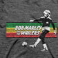 Bob Marley - Men's Soccer Rasta Stripe T-shirt