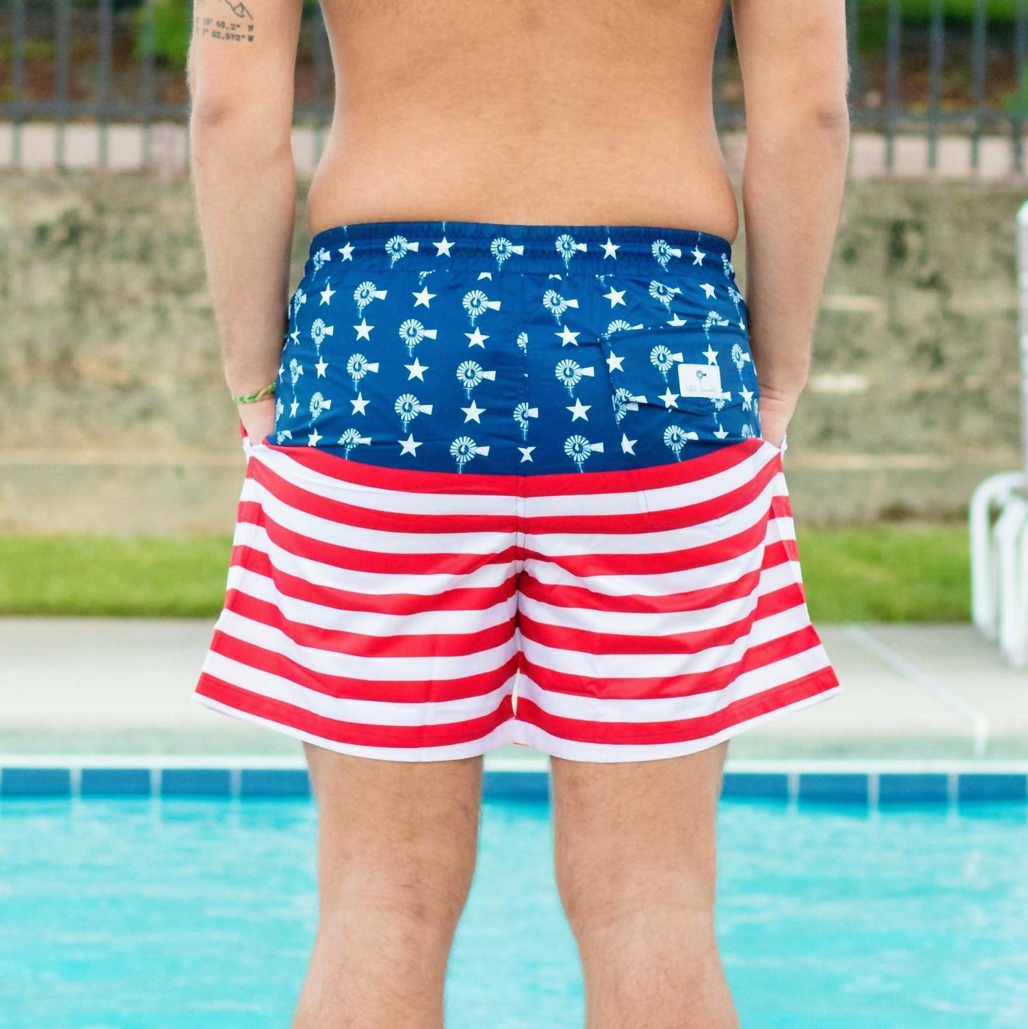 Old South Apparel - Usa Swim Trunks