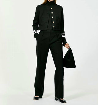 J.Crew - Calça Portia em mistura de lã italiana bi-elástica