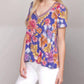 Johnny Was - The Janie Favorite Short Sleeve V-neck Swing Tee