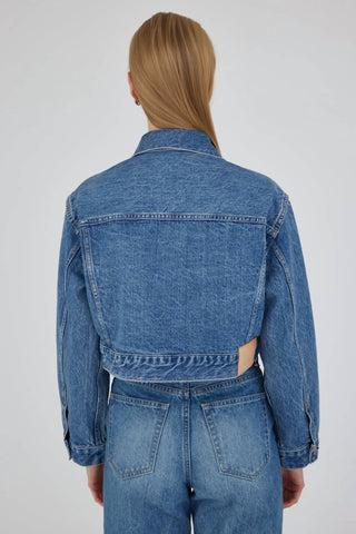Moussy - Bayview Zip Cropped Jacket