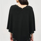 Joseph Ribkoff - Pearl Embellished Poncho