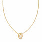 Kendra Scott - Skeleton Gold Short Pendant Necklace - 16" Length