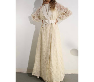 Mulla - Vestido de renda em crochê