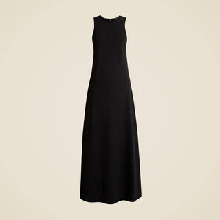 J.Crew - Vestido longo em corte A em crepe drapeado