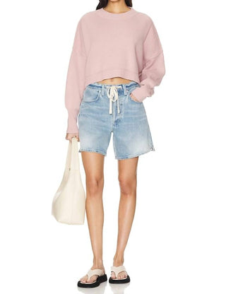 Free People - Suéter Cropped Easy Street